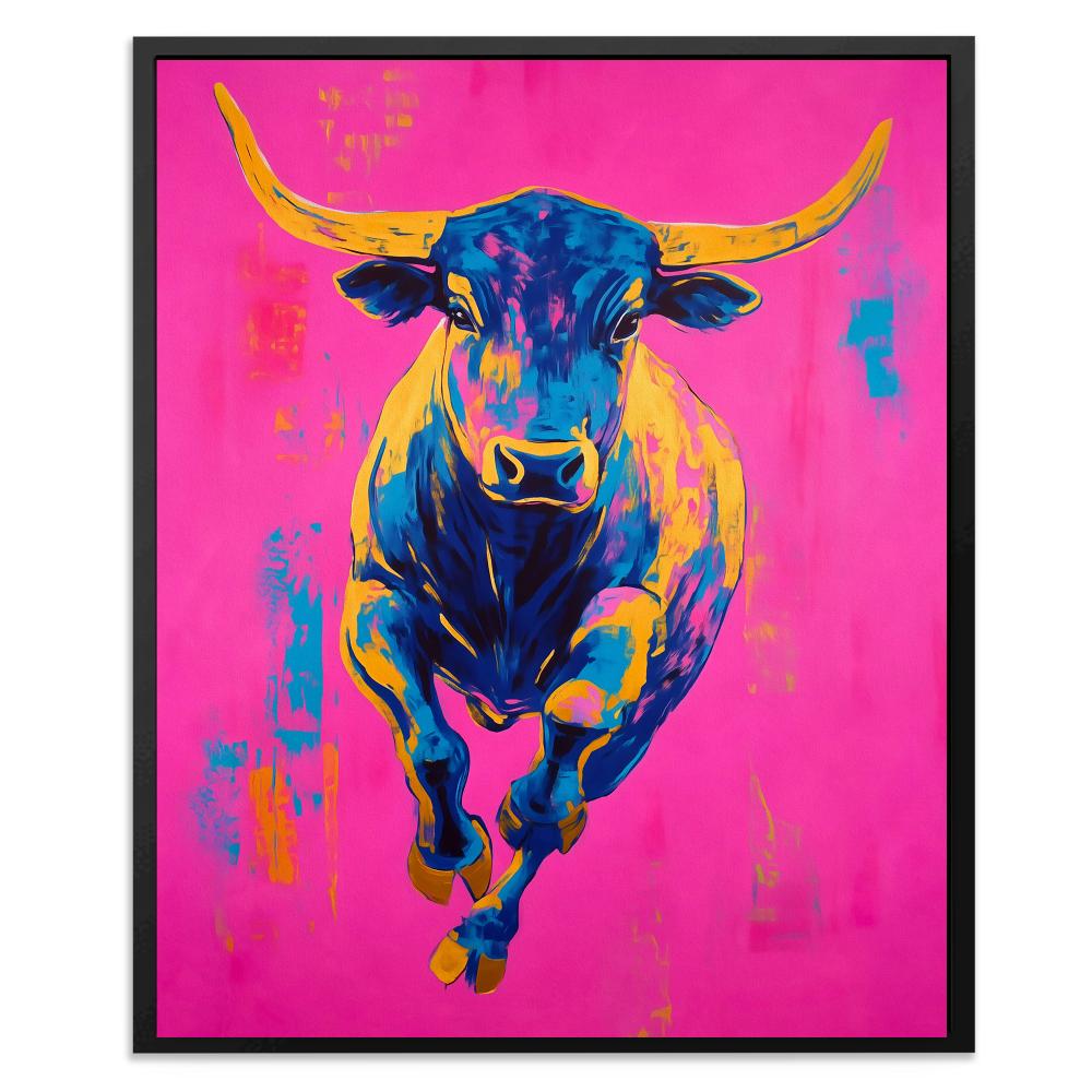 Color Burst Bull