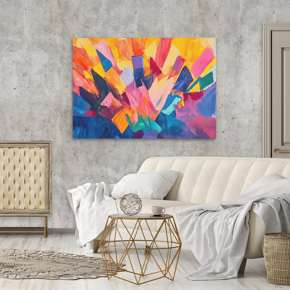 Colorful Abstract Crown