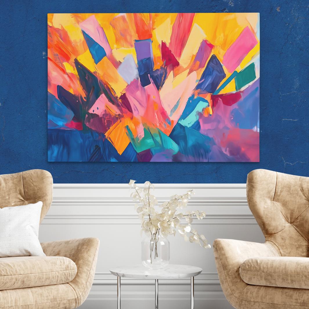 Colorful Abstract Crown