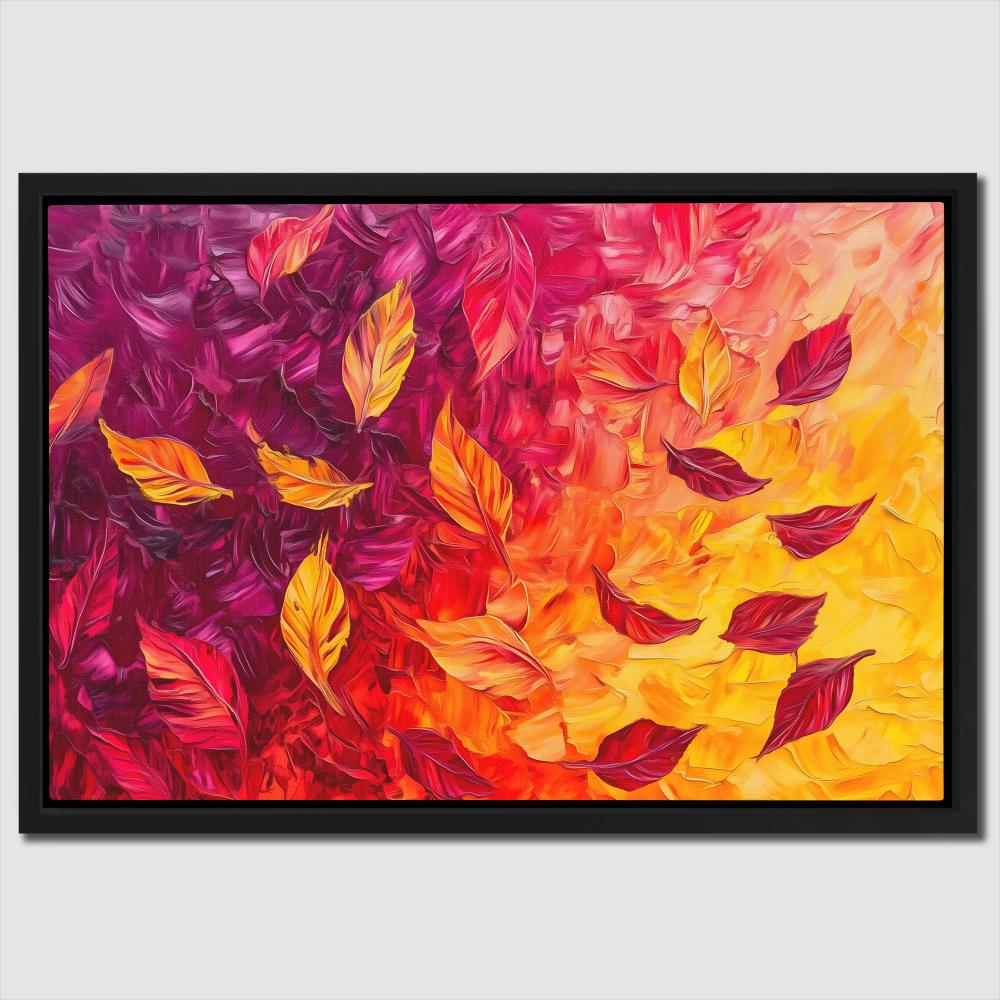 Crimson &amp; Gold Leaves