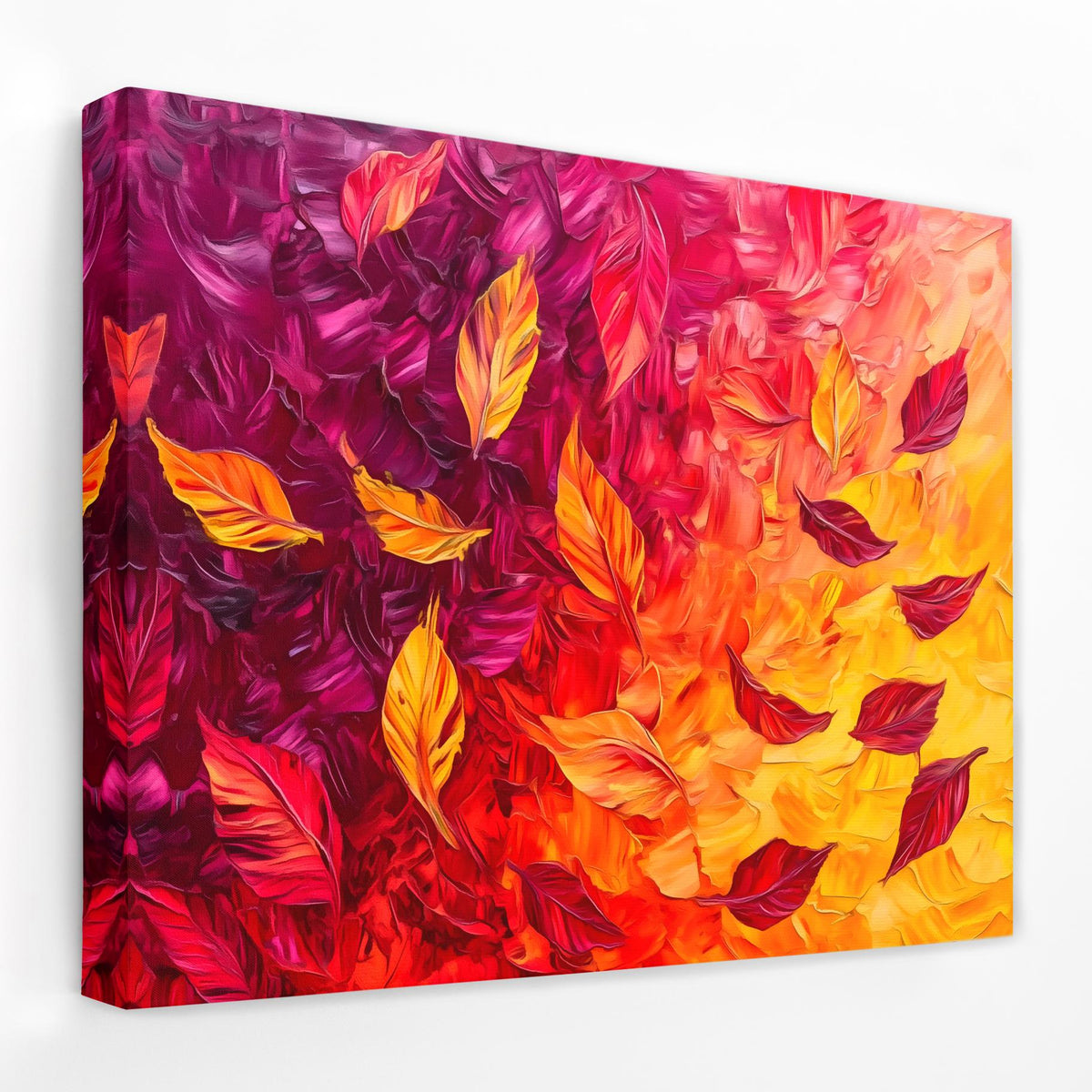 Crimson &amp; Gold Leaves