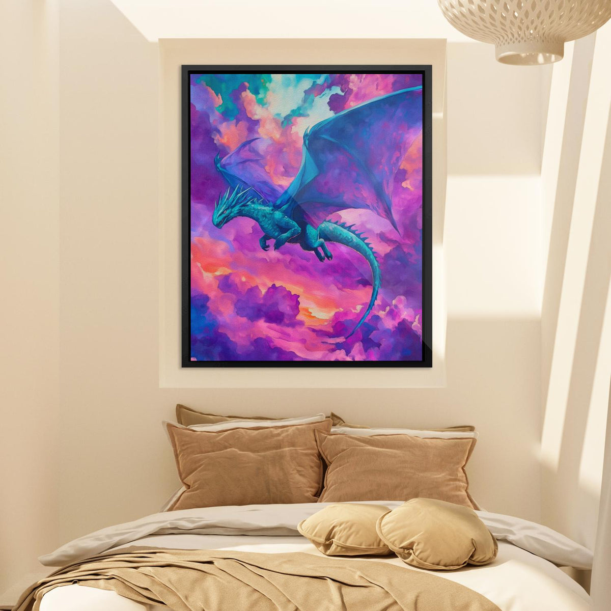 Dragon Among the Clouds