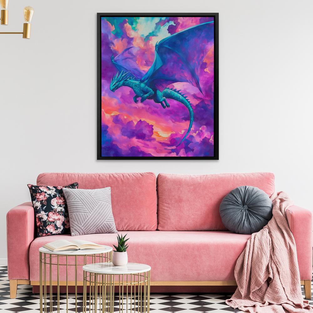 Dragon Among the Clouds