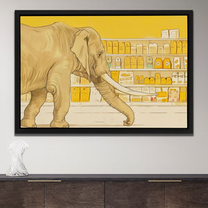 Elephant Grocery Shopping