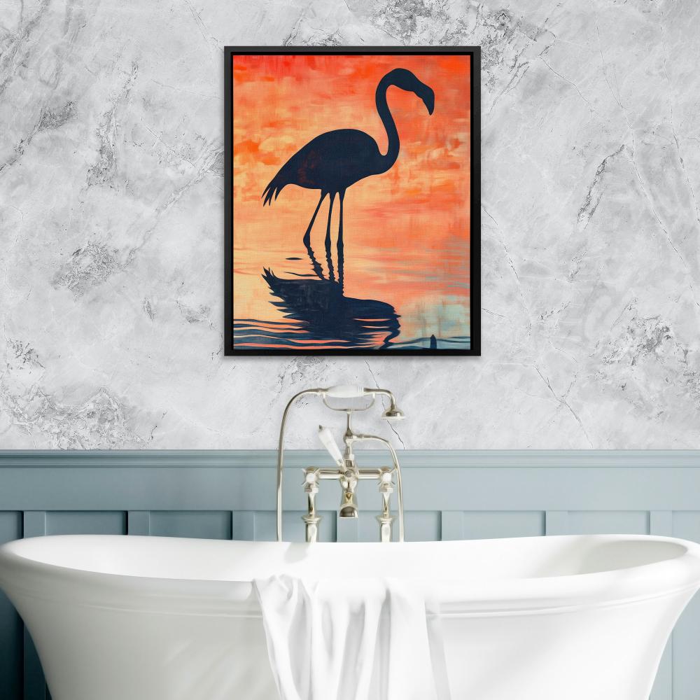Flamingo Sunset Glow