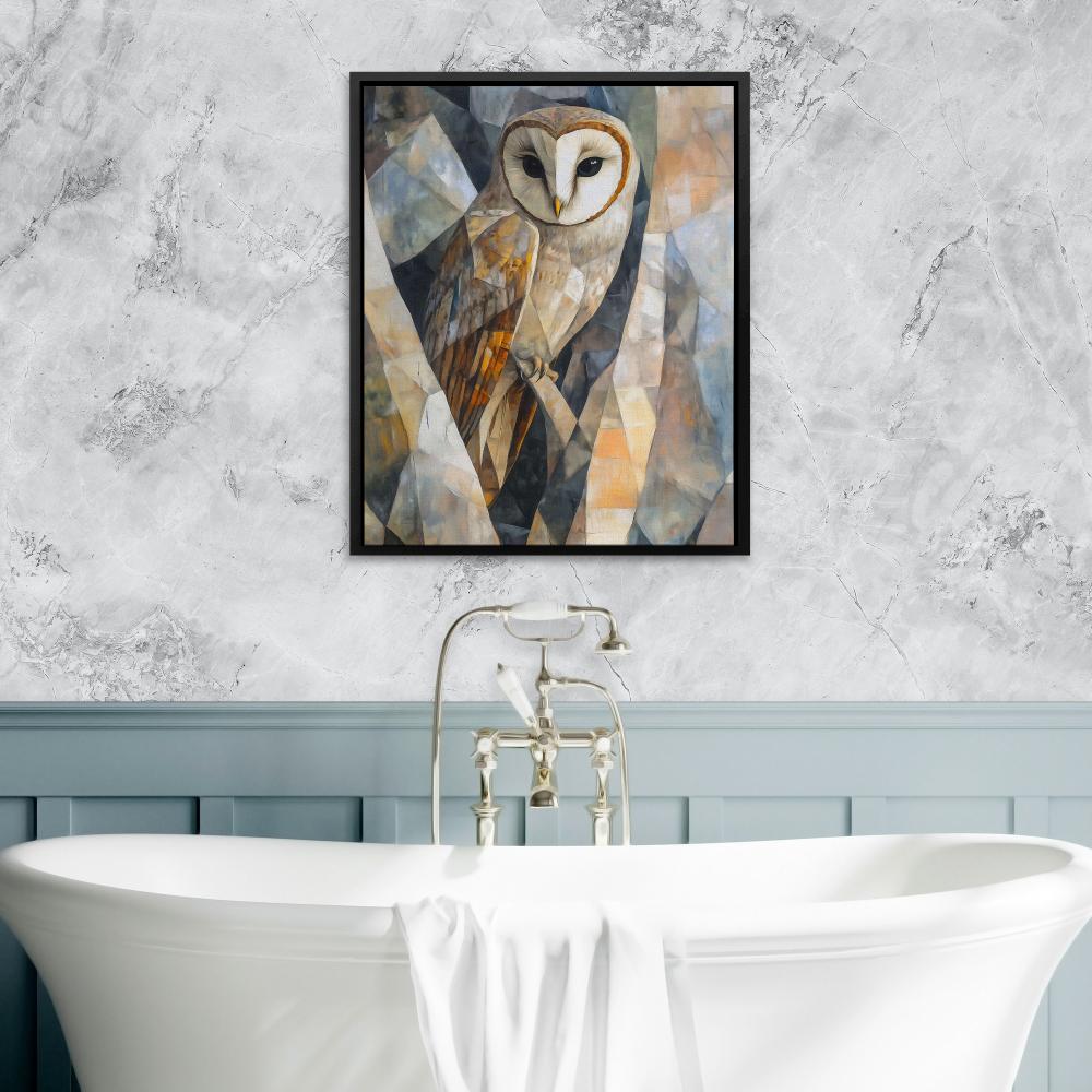 Geometric Barn Owl