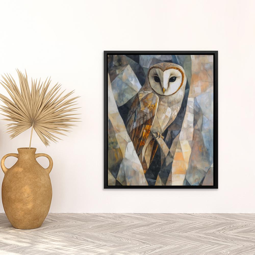 Geometric Barn Owl