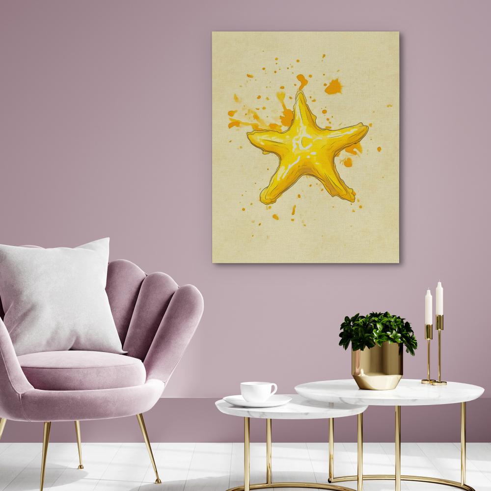 Gold Starfish