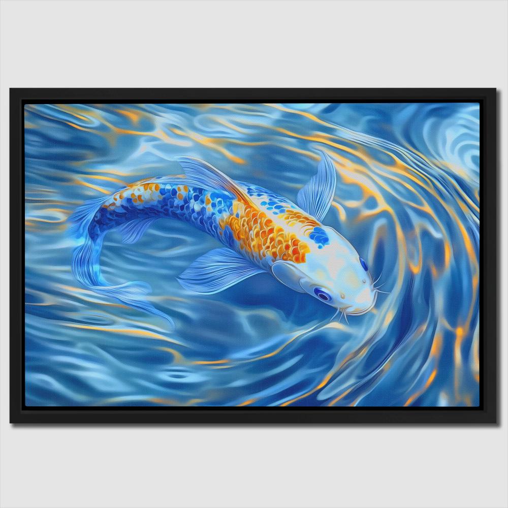 Golden Crest Koi