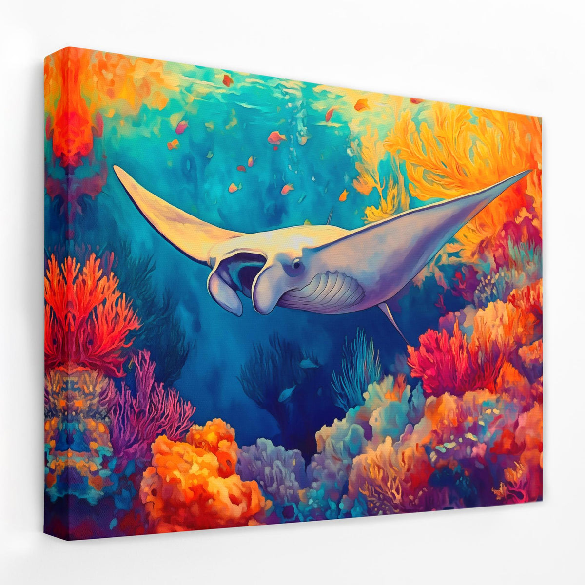 Golden Tide Manta Ray