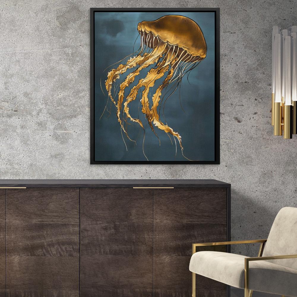 Golden Drift Jellyfish