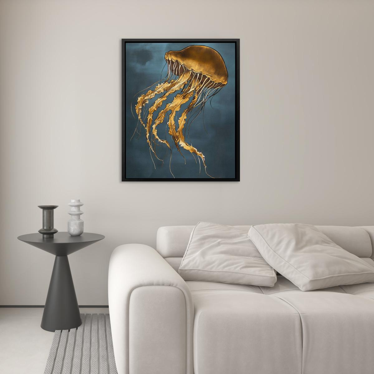 Golden Drift Jellyfish