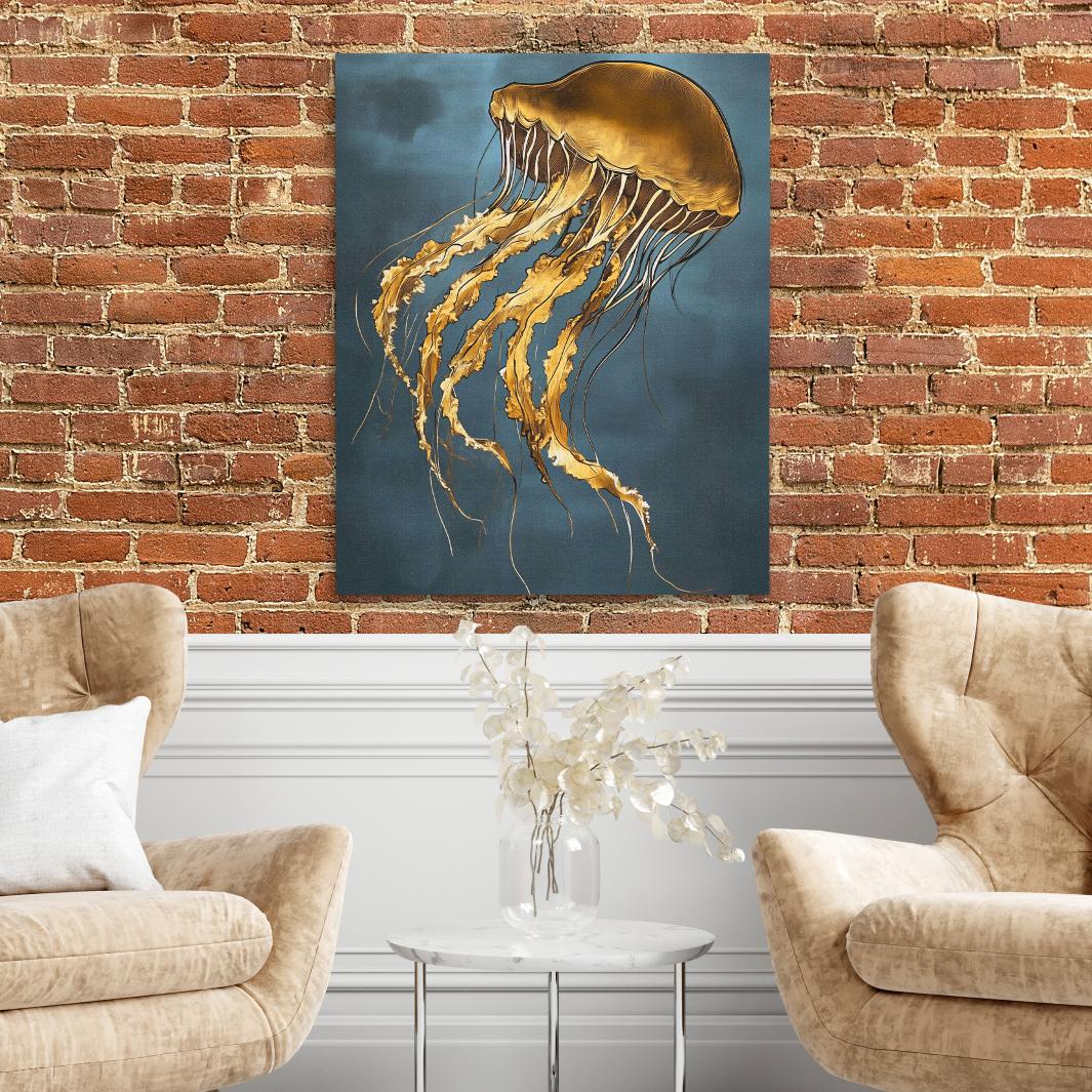 Golden Drift Jellyfish