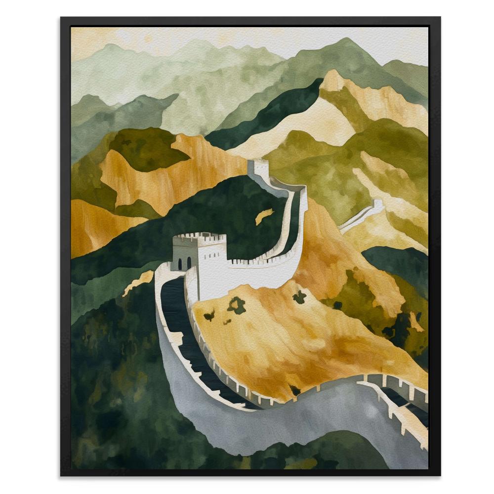 Great Wall in Golden Light