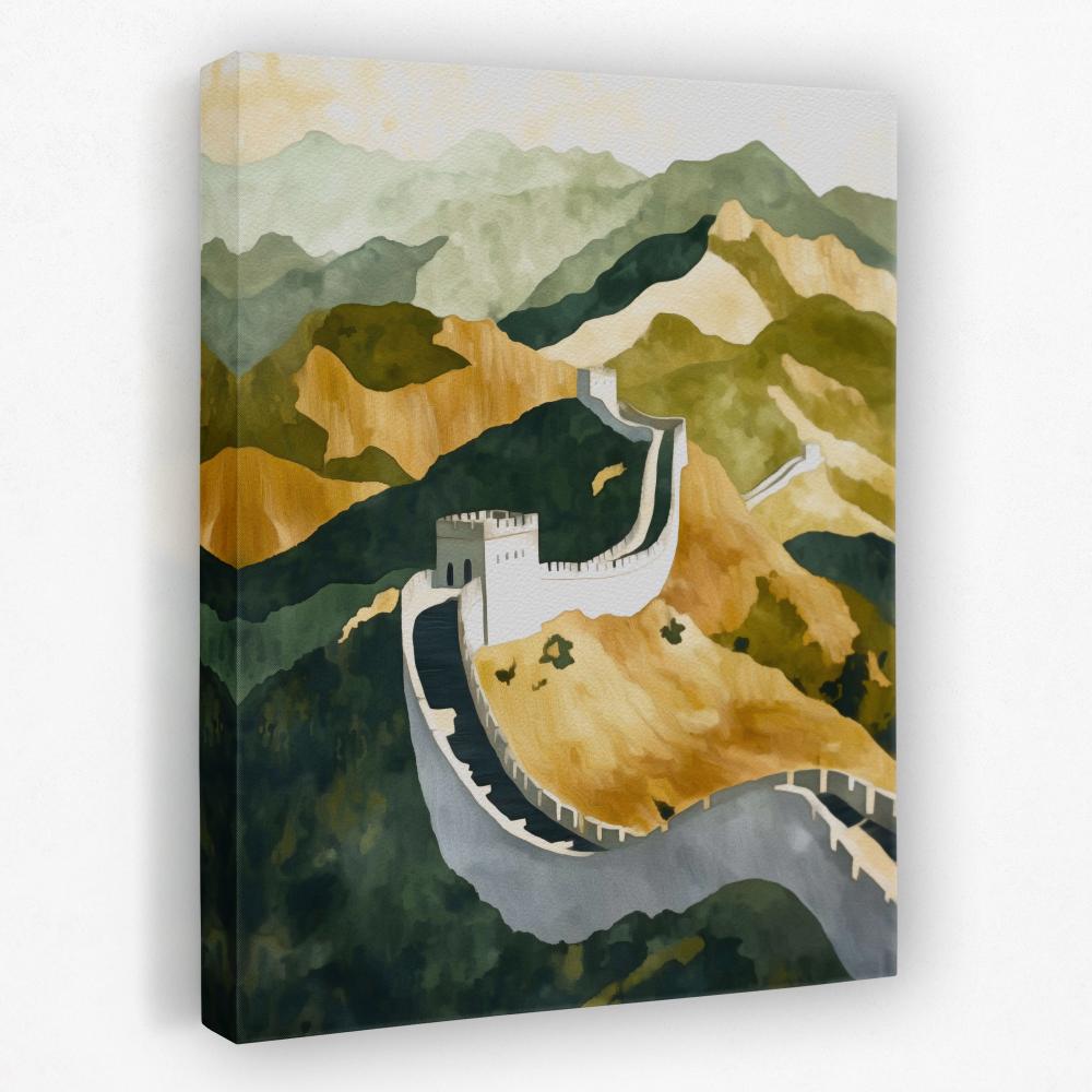 Great Wall in Golden Light