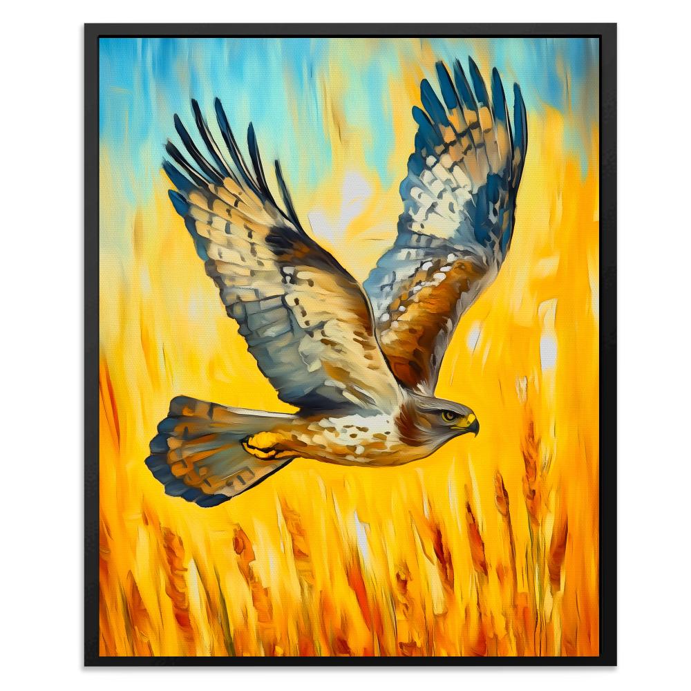 Hawk’s Sunset Flight