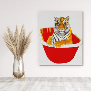 Luxury Tiger Bath