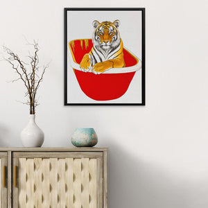 Luxury Tiger Bath