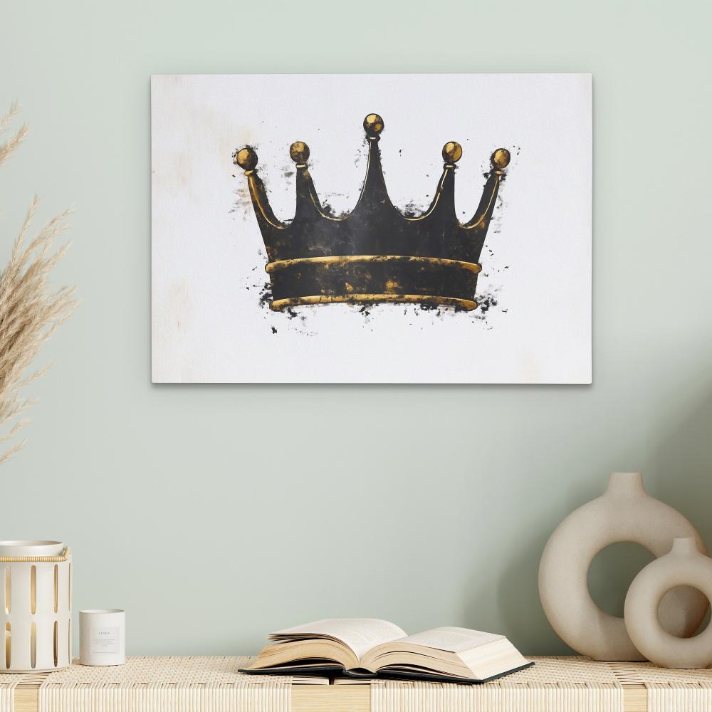 Minimalist Dark Crown