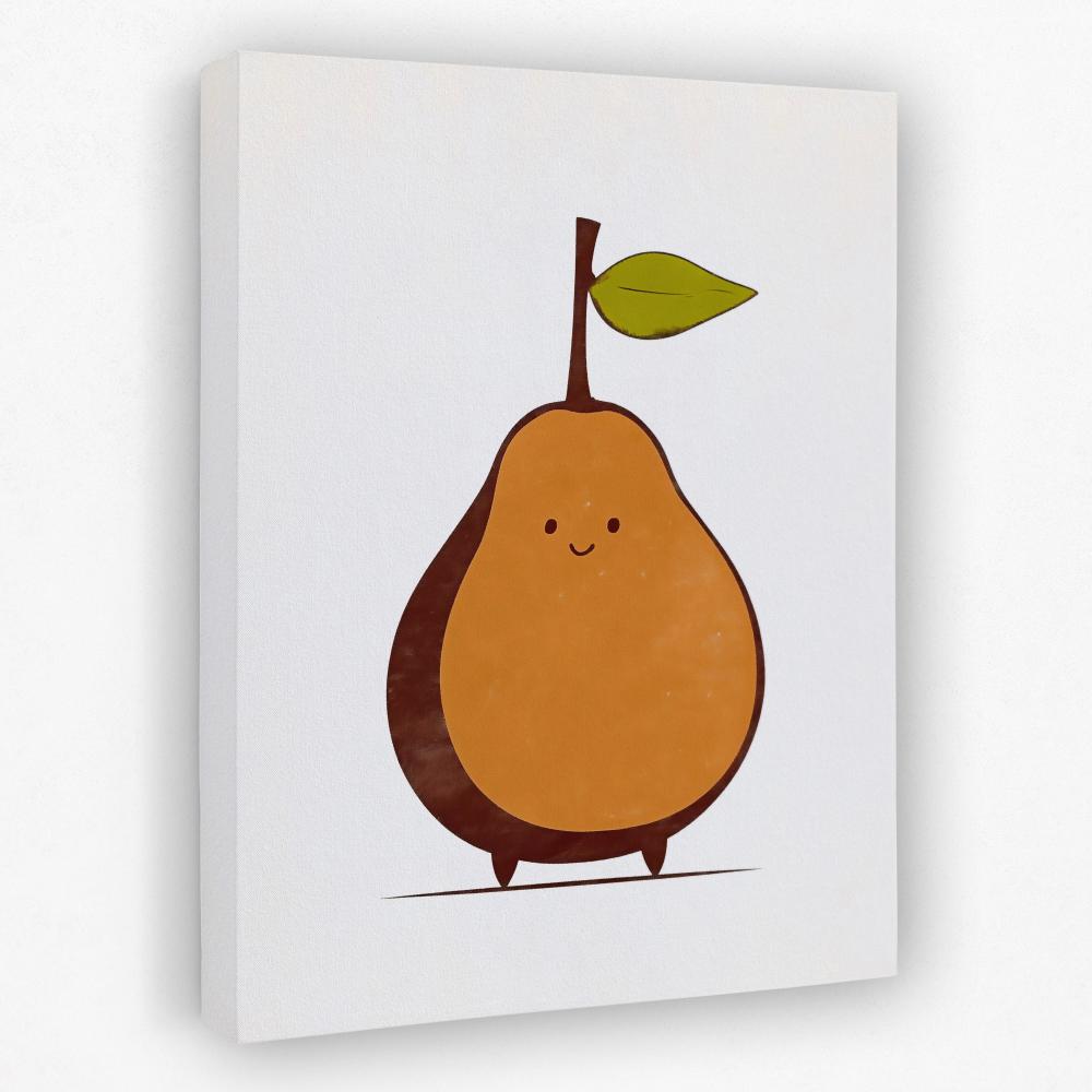 Modern Pear Portrait