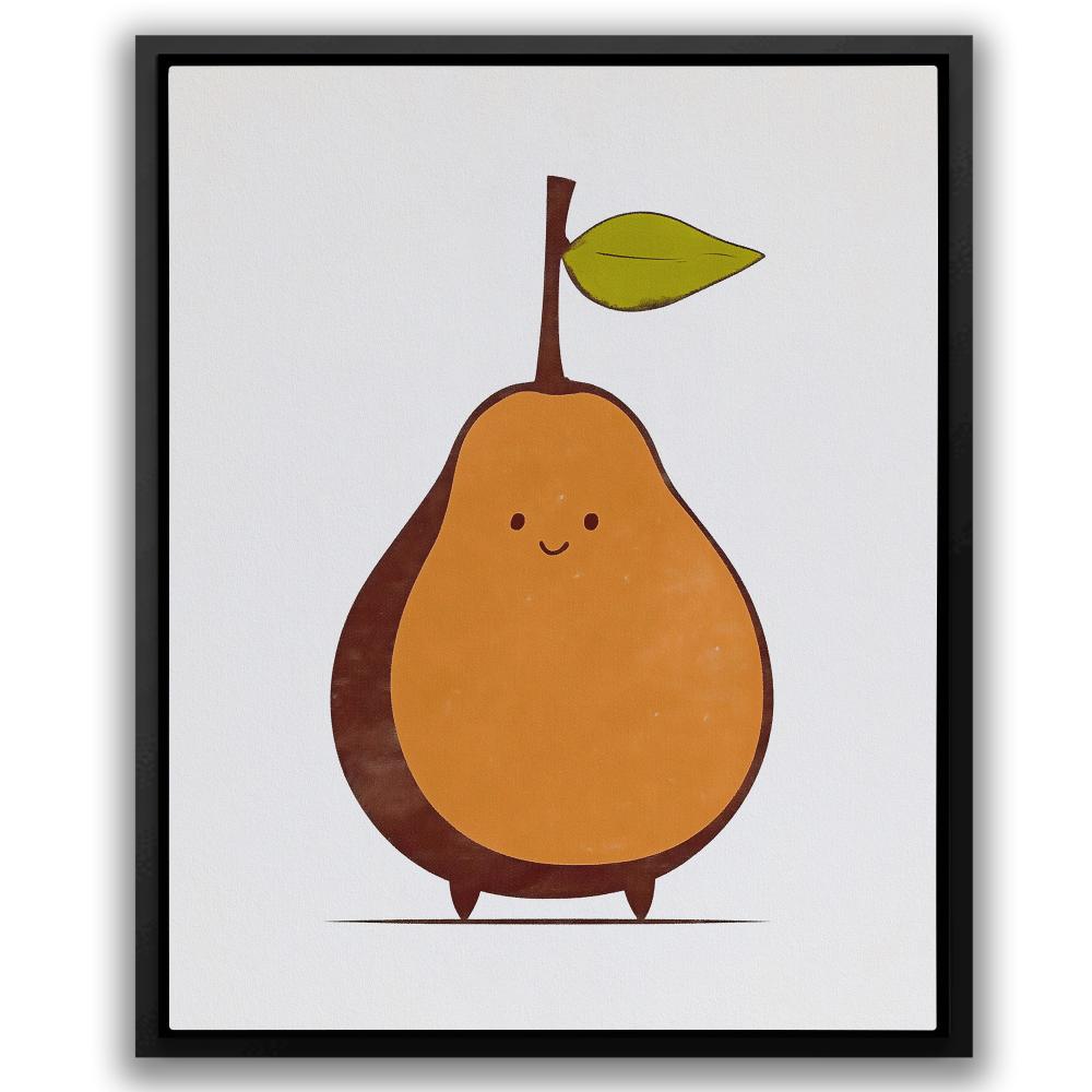 Modern Pear Portrait