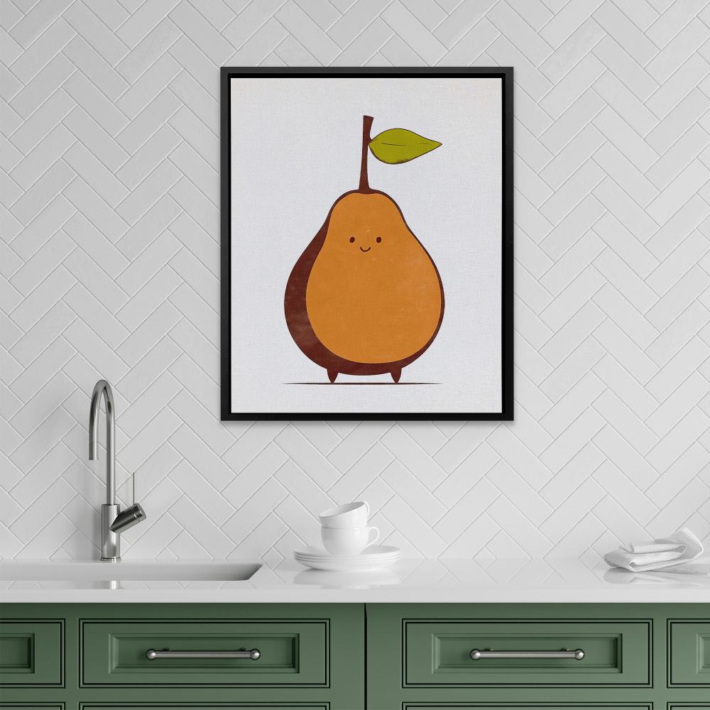 Modern Pear Portrait