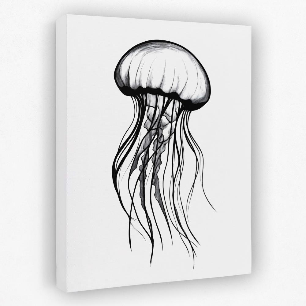 Monochrome Jellyfish