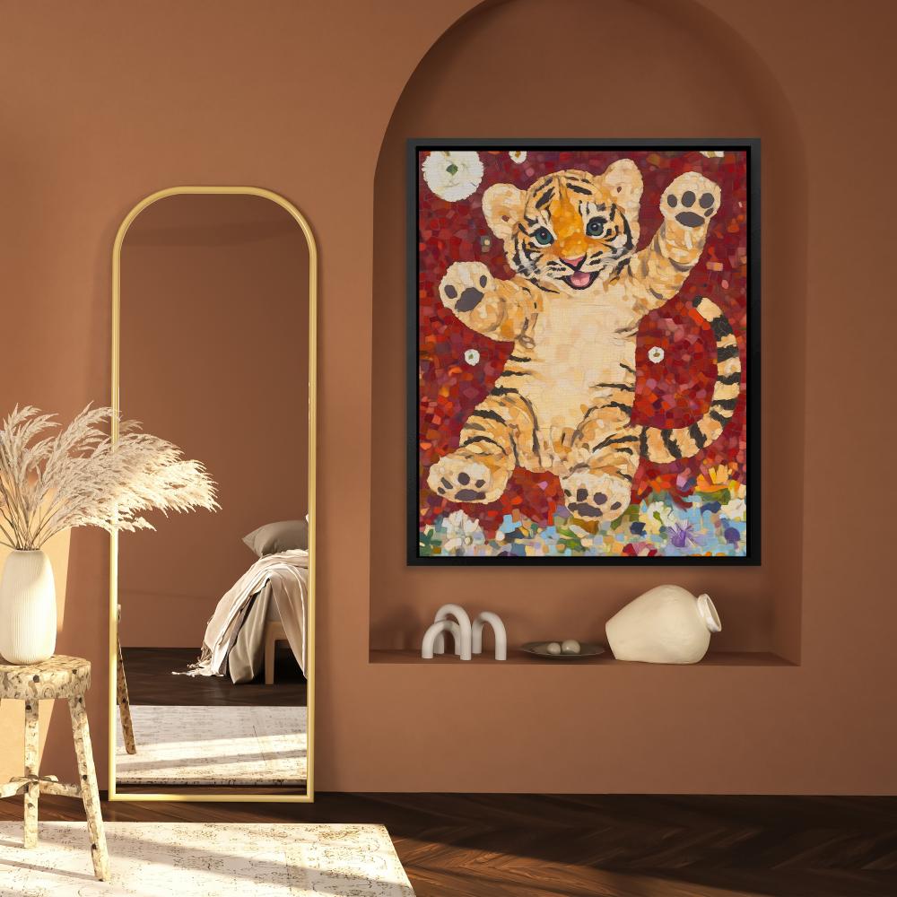 Mosaic Tiger Joy