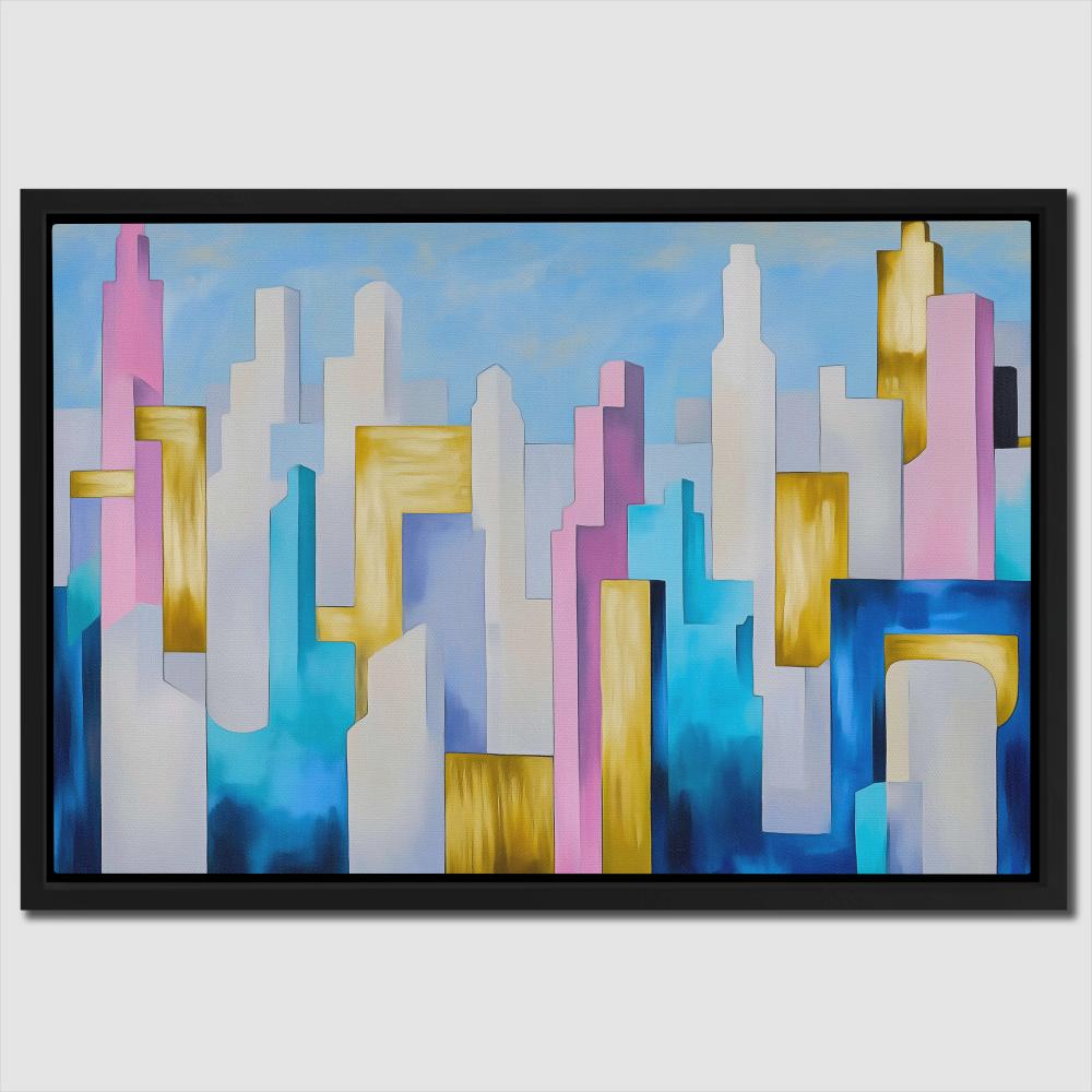 Pastel Skyscrapers