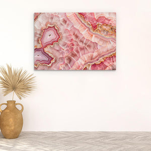 Pink Mineral Mosaic