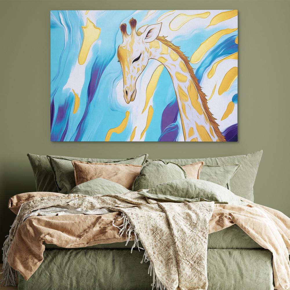 Radiant Tranquility Giraffe