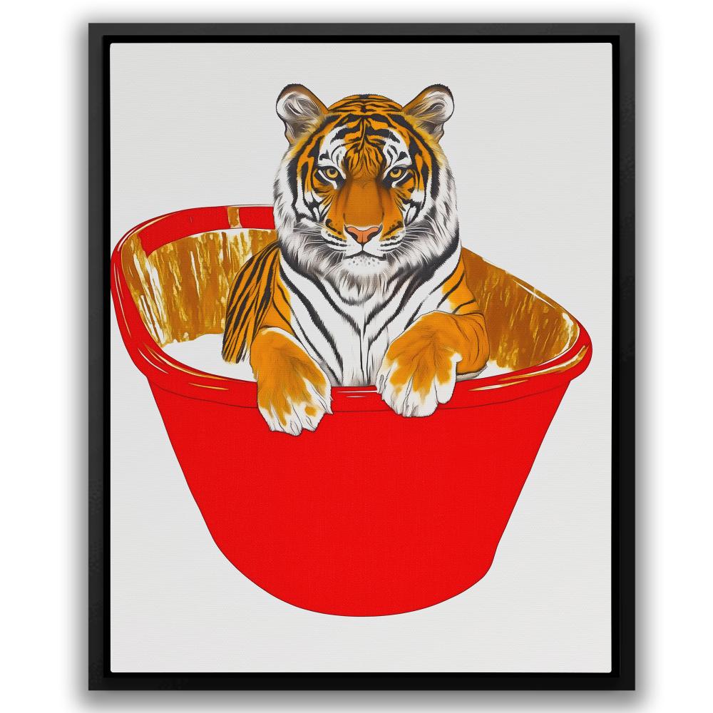 Red Bath Tiger