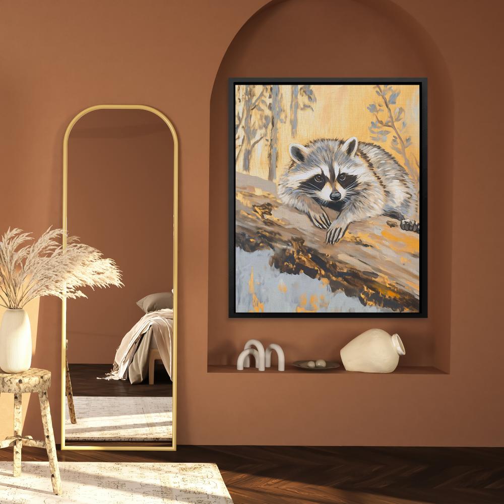 Resting Raccoon
