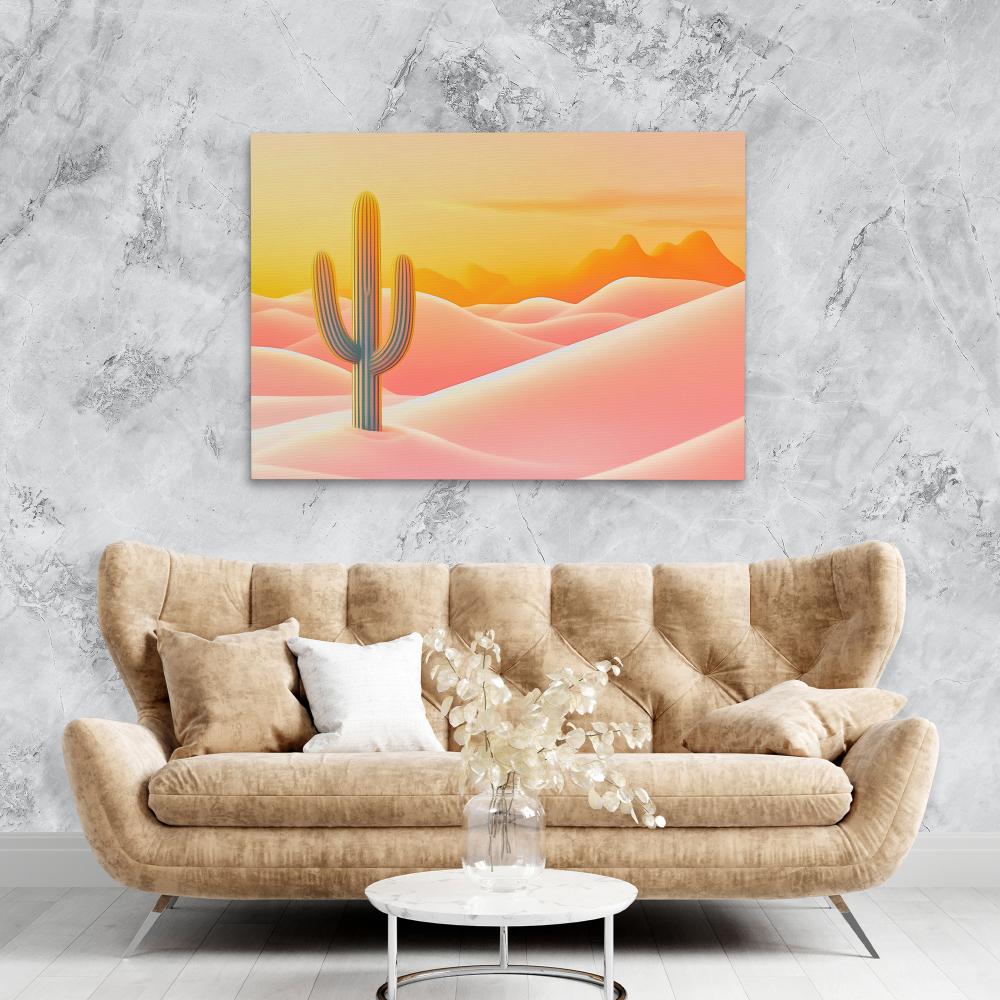 Saguaro at Sundown