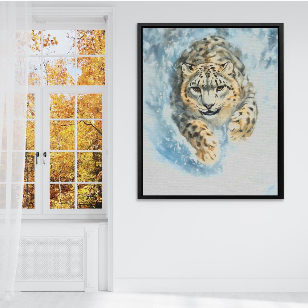 Snow Leopard’s Charge