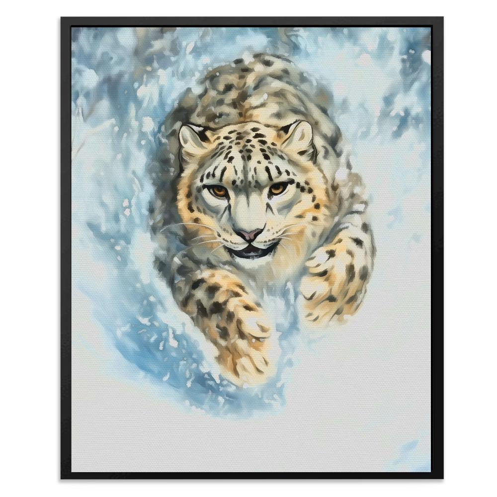 Snow Leopard’s Charge