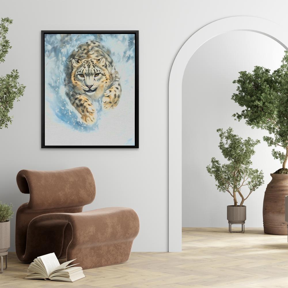 Snow Leopard’s Charge