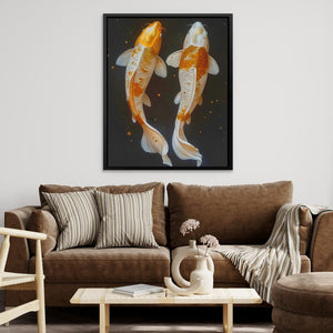 Swimming Koi Fish