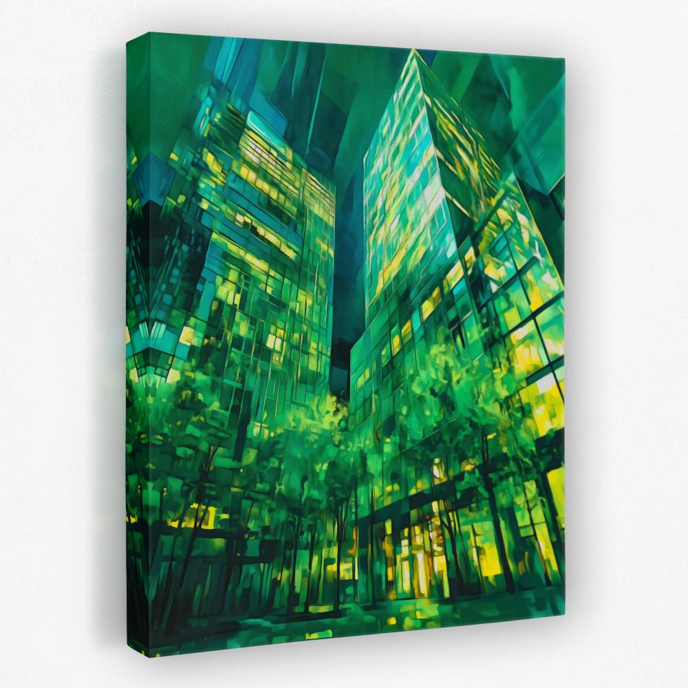 Tall Emerald Buildings