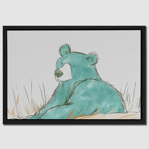 Teal Bear