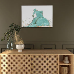 Teal Bear