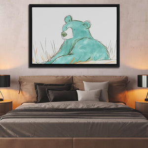 Teal Bear