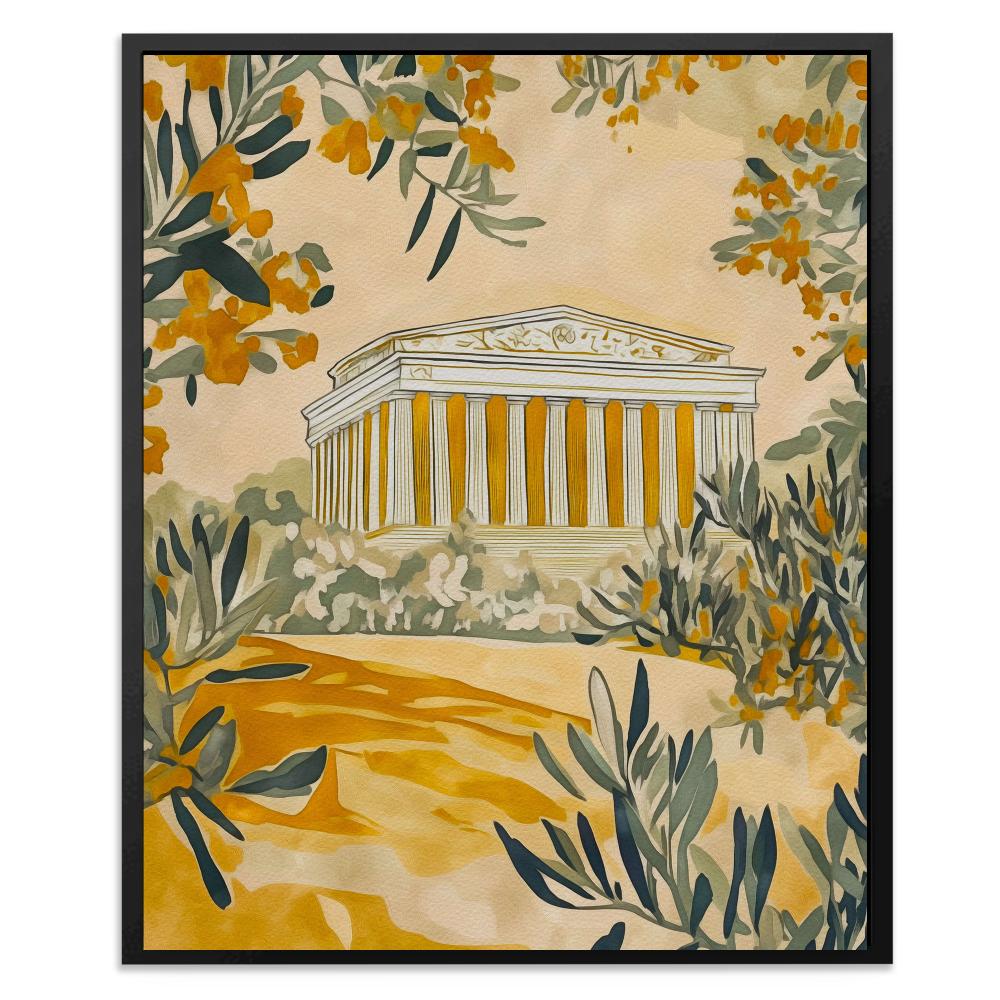 Temple Among the Olives