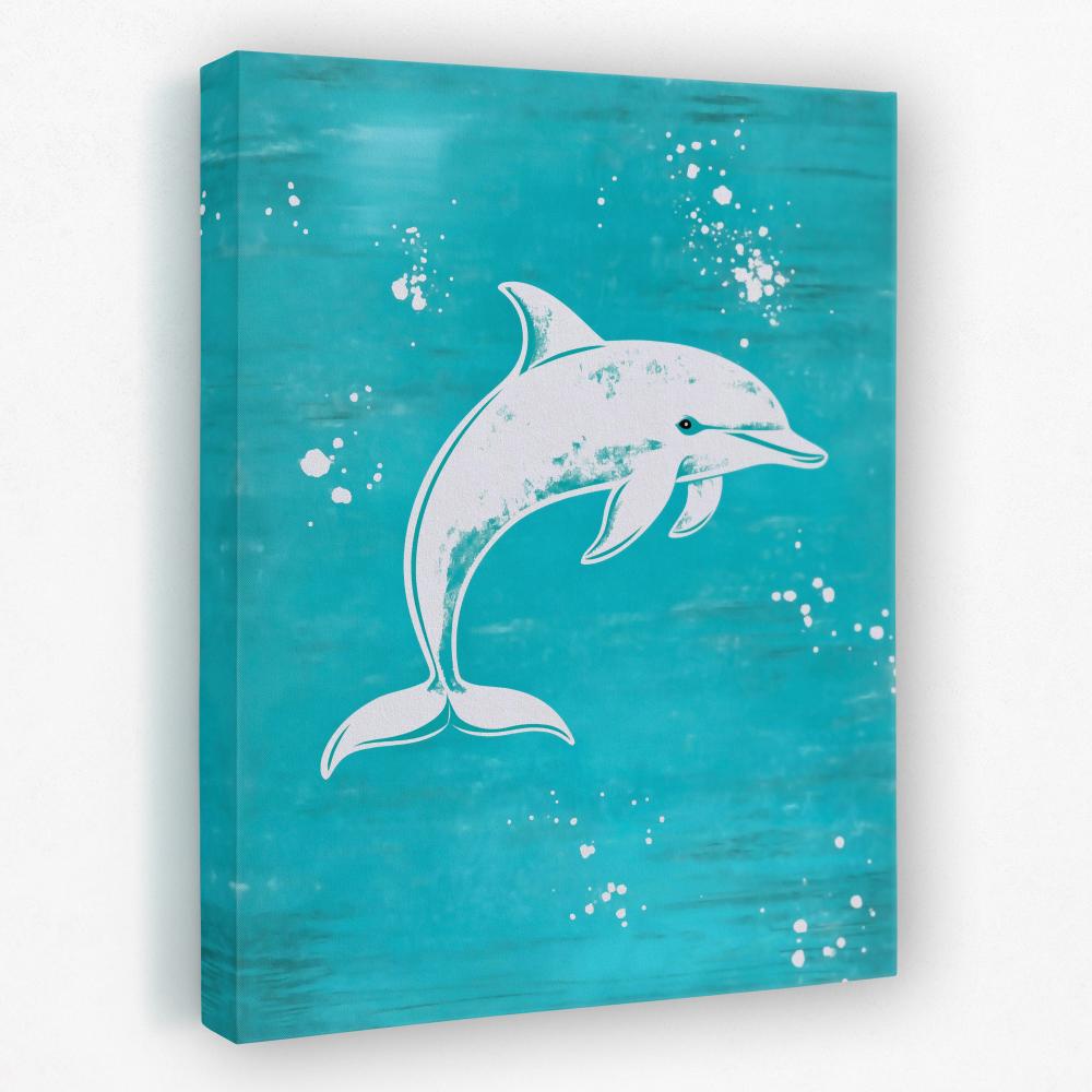 Turquoise Dolphin Splash