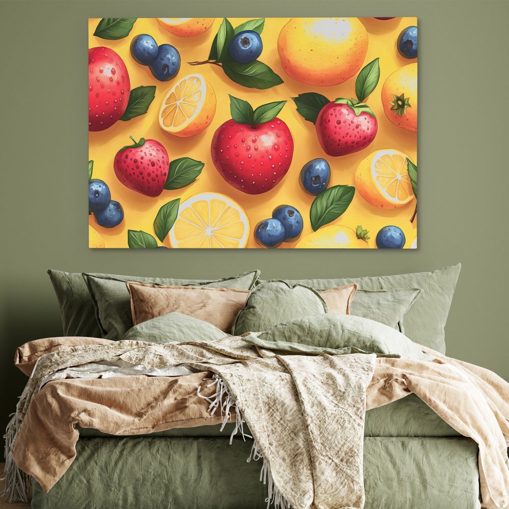 Vibrant Fruit Illustration