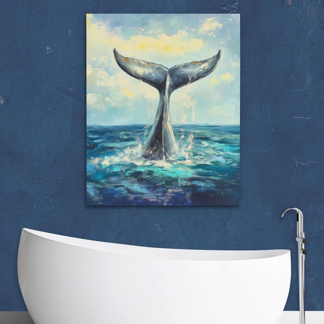 Whale Tail Splash