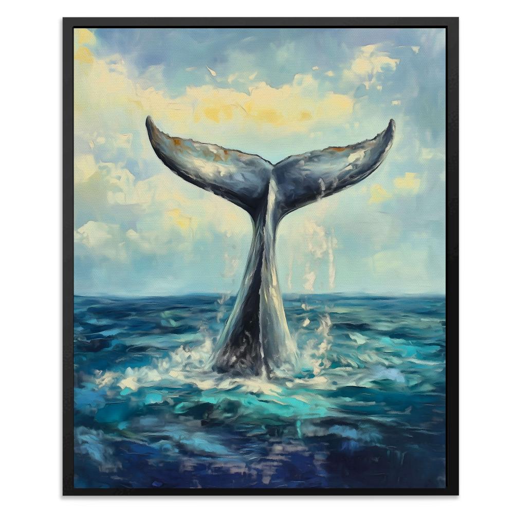 Whale Tail Splash