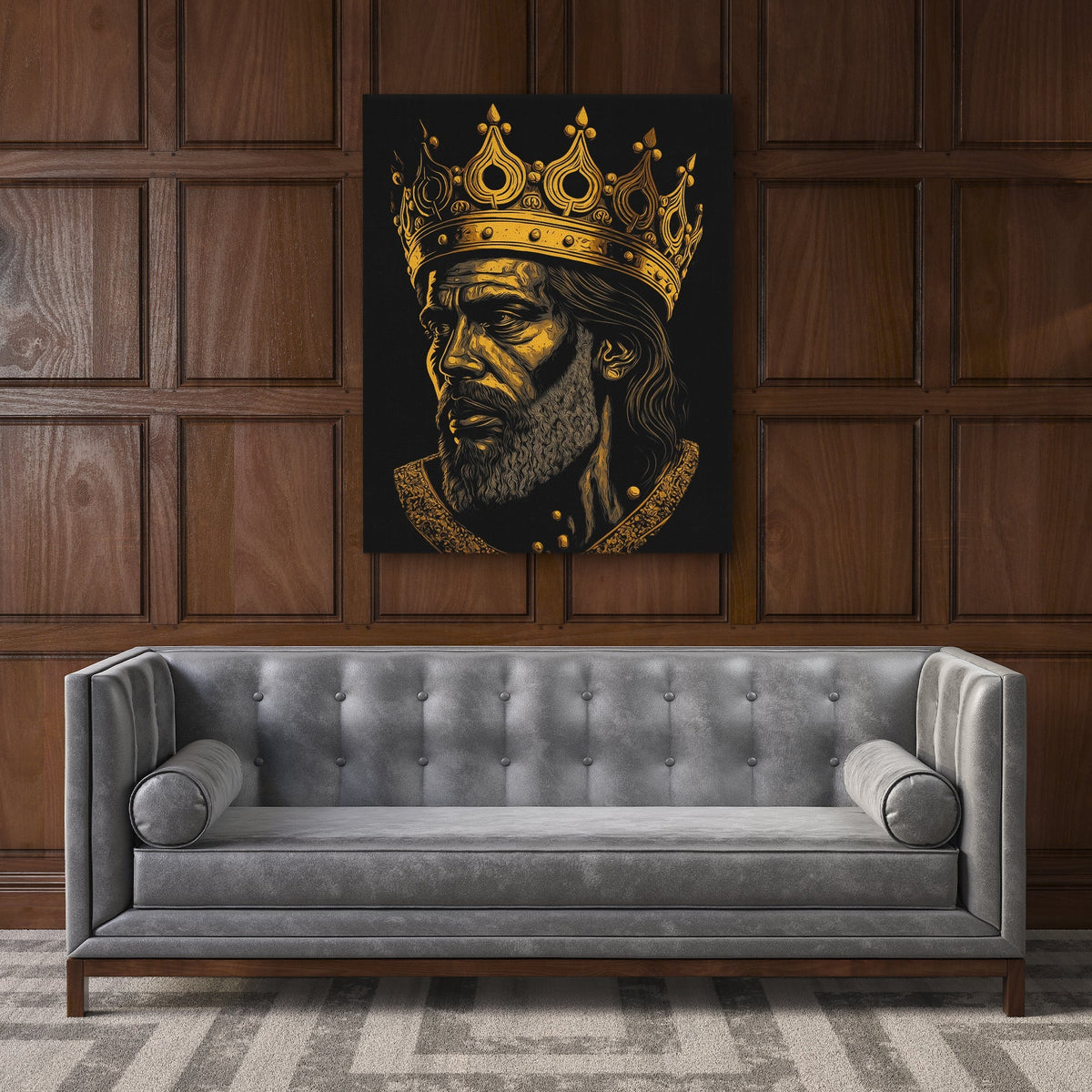A King&#39;s Burden - Luxury Wall Art