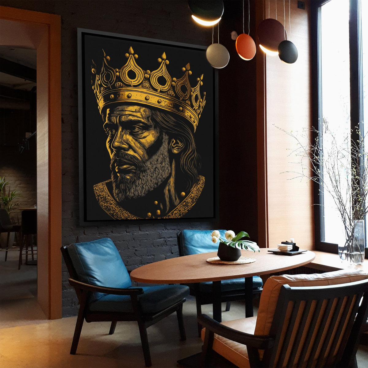A King&#39;s Burden - Luxury Wall Art