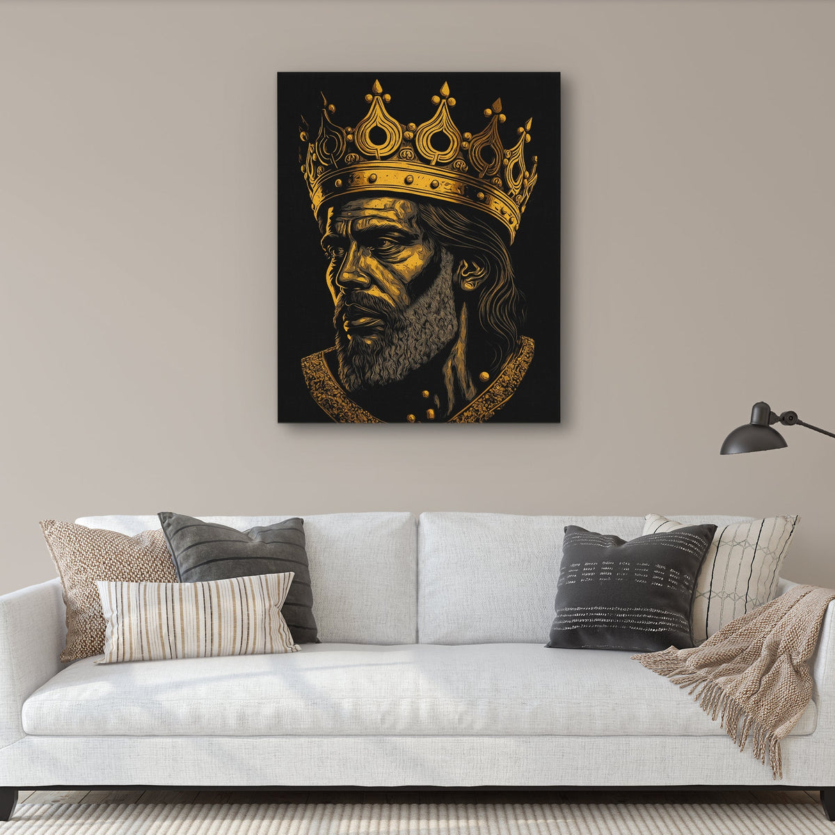 A King&#39;s Burden - Luxury Wall Art